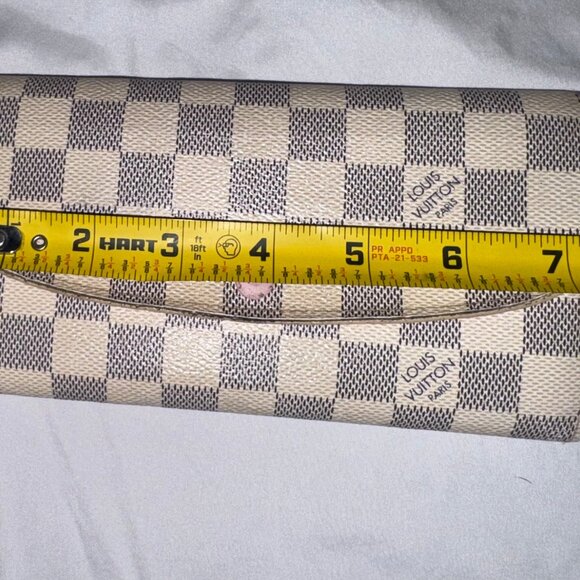 Authentic Louis Vuitton Emilie Wallet in Damier Azur Canvas - Picture 16 of 16